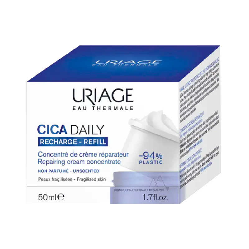 Uriage CICA Daily Repairing Cream Concentrate Refill 50ml