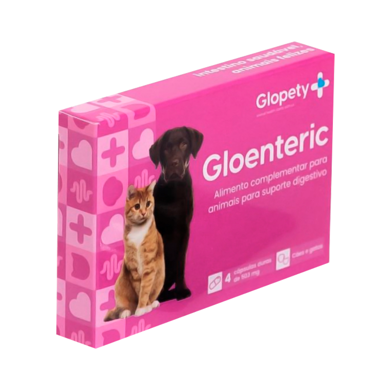 Gloenteric 503mg 4 cápsulas