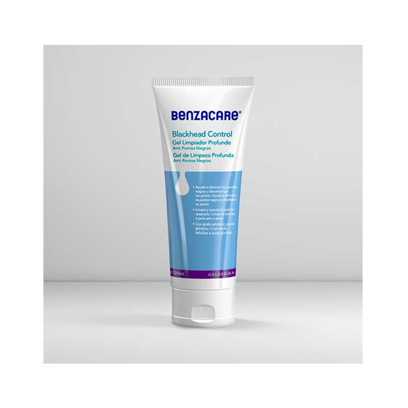 Benzacare Blackhead Control Gel de Limpeza Profunda 120ml