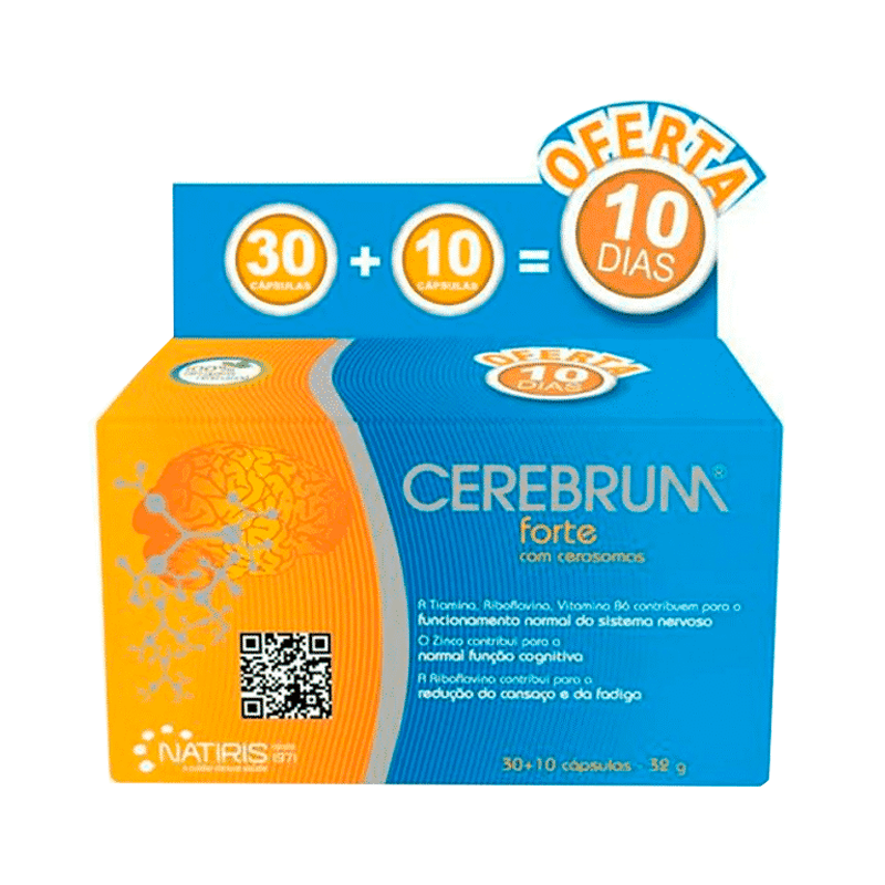 Cerebrum Forte Paquet de 30+10 gélules