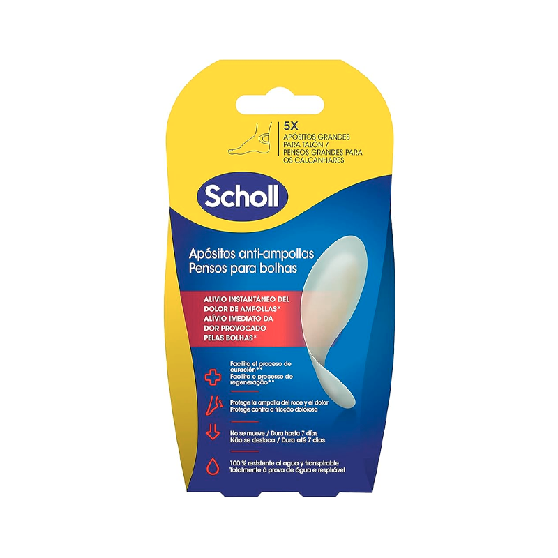 Scholl Apósitos Ampolla Medianos 5 unidades