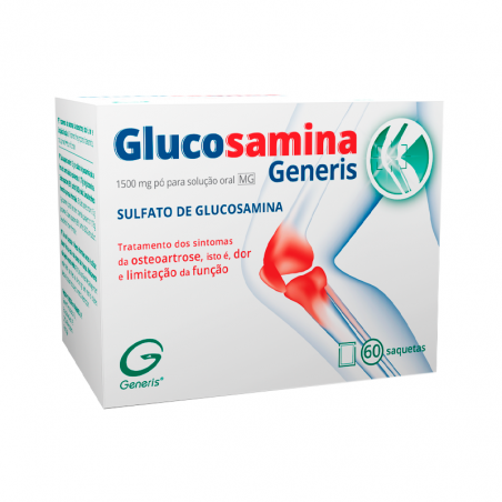 Glucosamina Generis 1500mg 60 saquetas