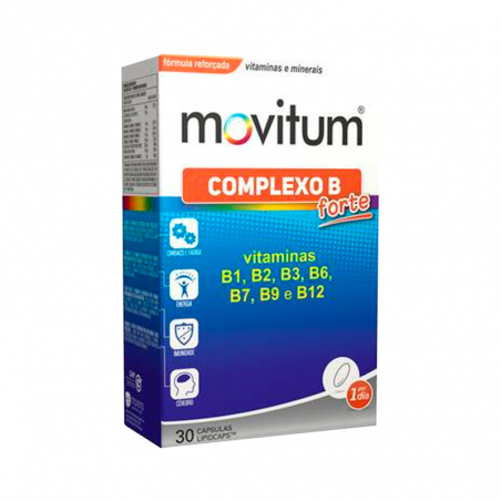 Movitum Complex B Forte 30 cápsulas