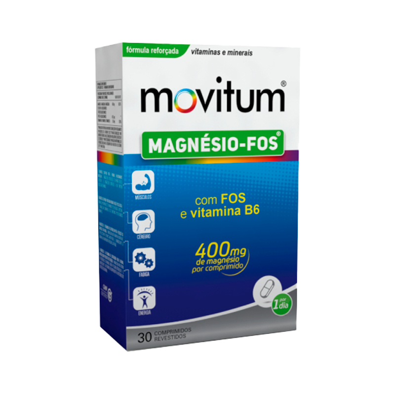 Movitum Magnésium-Fos 30 comprimés