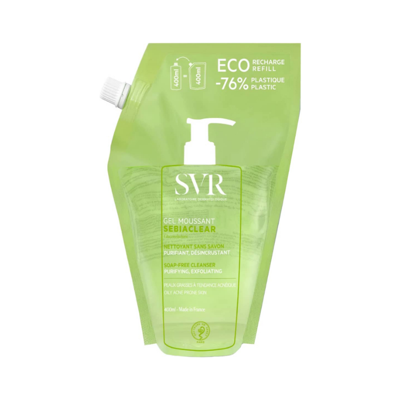 SVR Sebiaclear Gel Moussant Eco-Refill 400ml