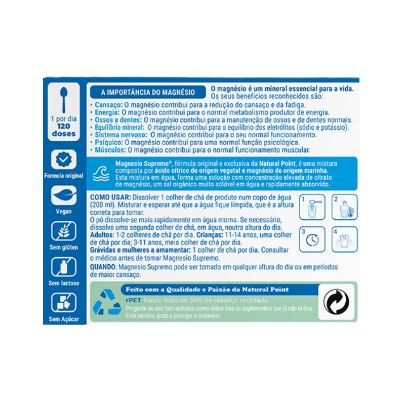 Magnésium Suprême Poudre 300g