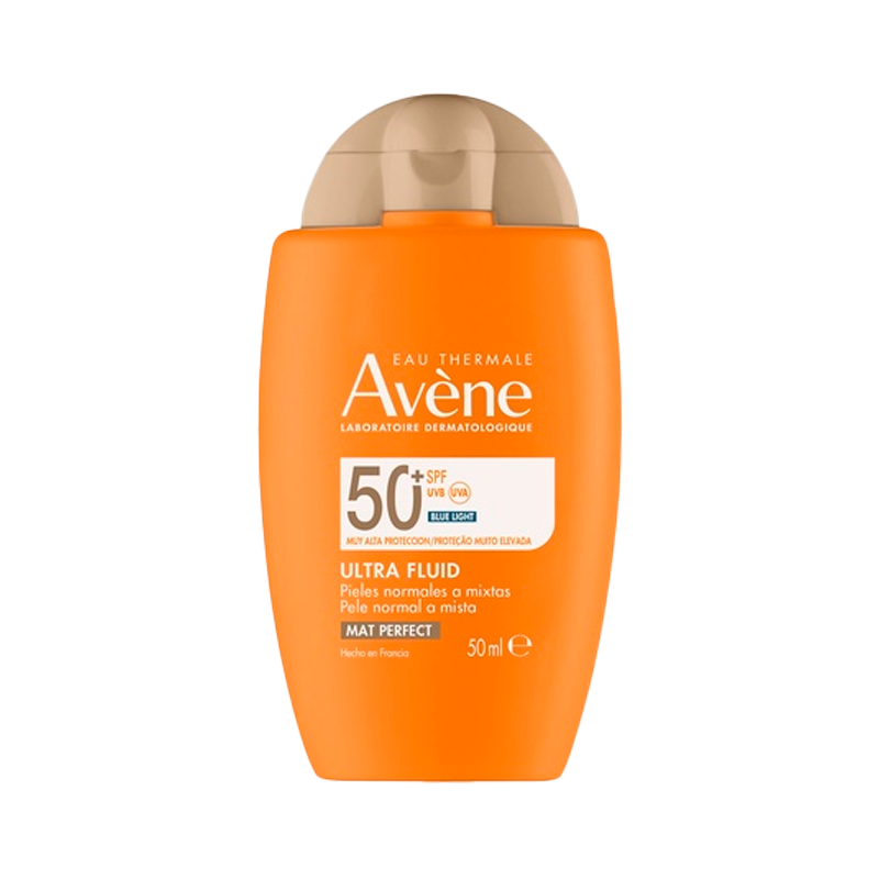 Avène Protetor Solar Mat Perfect Fluido com Cor SPF50+ 50ml
