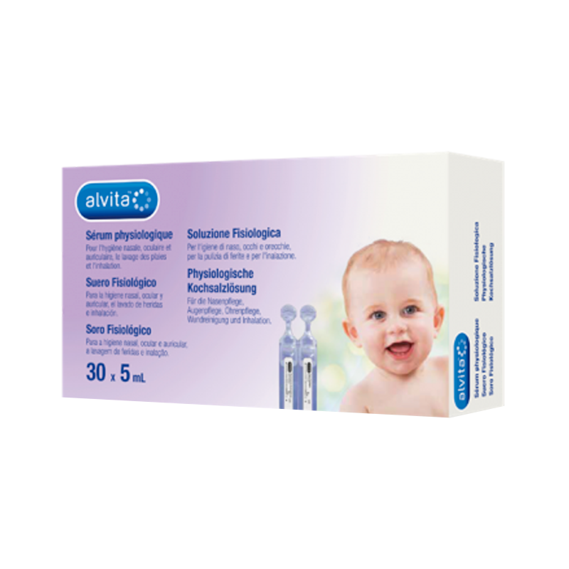 Alvita Saline Saline Unitede 30x5ml