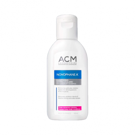 ACM Novophane K Shampoing Antipelliculaire Aiguë 125ml
