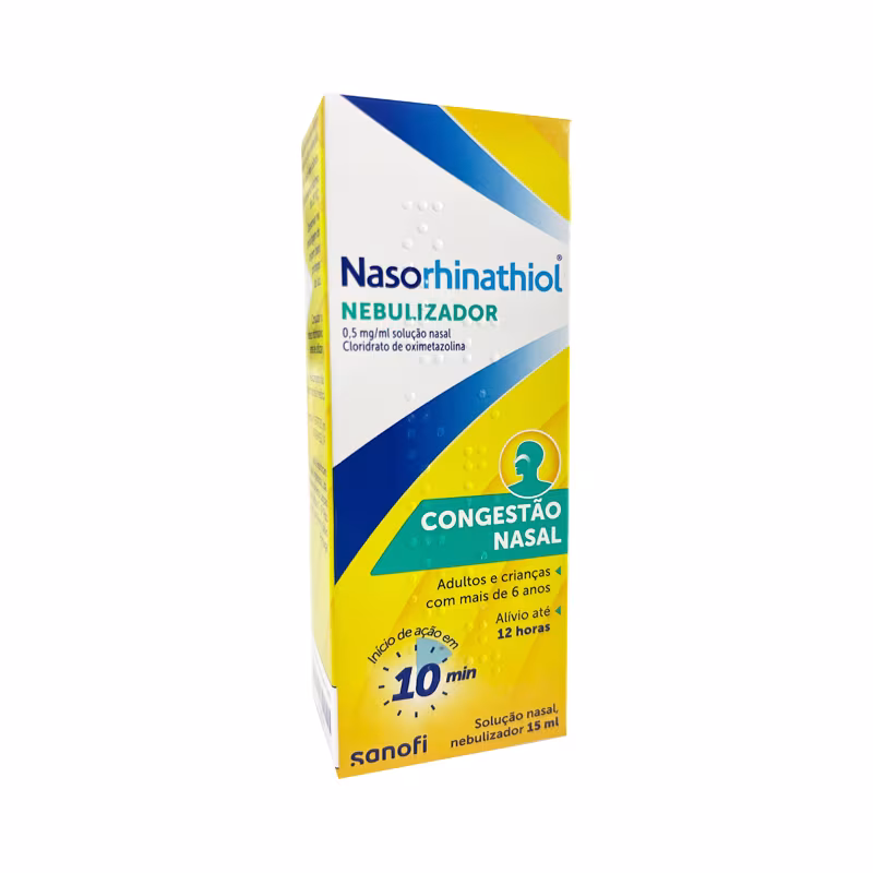 Nasorhinathiol 0.5mg/ml Nebulizer 15ml
