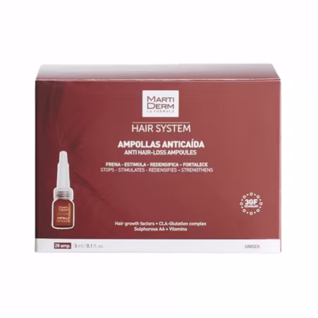 Martiderm Hair System 3GF Antiqueda 28x3ml