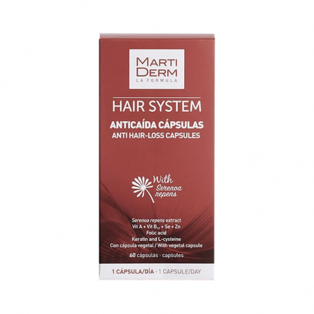 Martiderm Hair System Anti-Hair Loss 60 capsules
