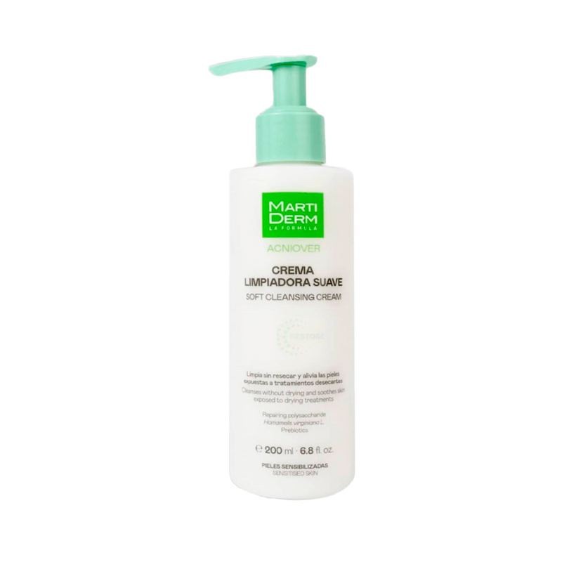 Martiderm Acniover Restore Creme de Limpeza Suave 200ml