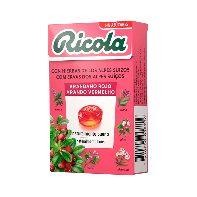 Ricola Candies Cranberry 50g