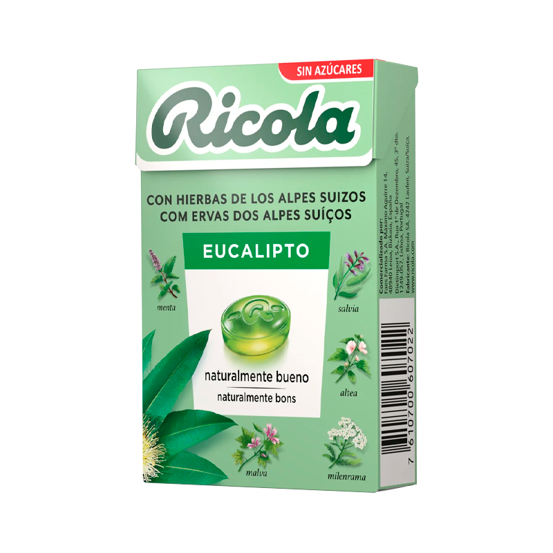 Ricola Rebuçados Eucalipto 50g
