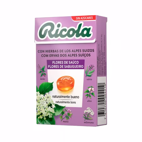 Ricola Caramelos Flor de Saúco 50g