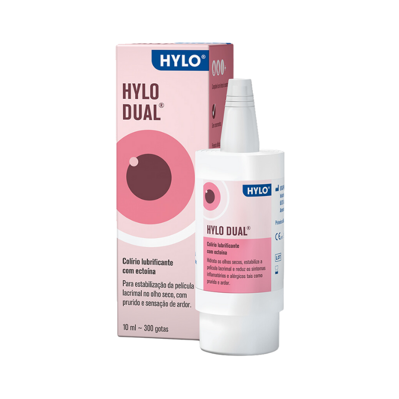 Hylo Double Gouttes Oculaires Lubrifiantes 10ml