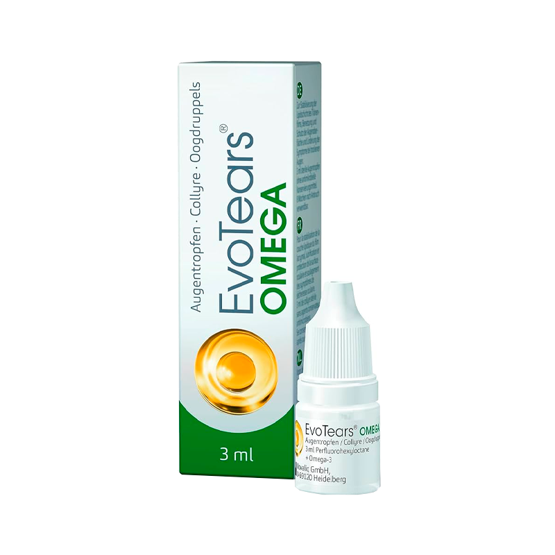 EvoTears Omega Gouttes pour les yeux 3 ml