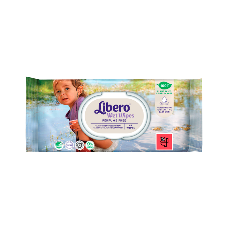 Libero Wet Wipes 64 toalhitas