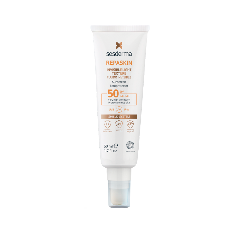 Sesderma Repaskin Facial Photoprotector SPF50+ Invisible Fluid
