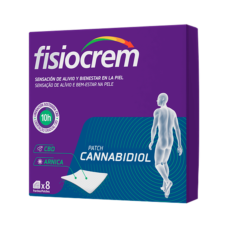 Fisiocrem Cannabidiol Patch 8 unités