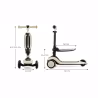 Kinderkraft Halley Tri-Scooter White