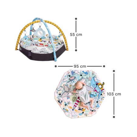 Kinderkraft Smartplay Tapis D'Aactivité Sea