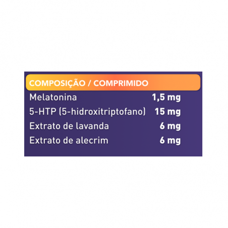 Win-Fit Melatonina 60 comprimidos mastigáveis