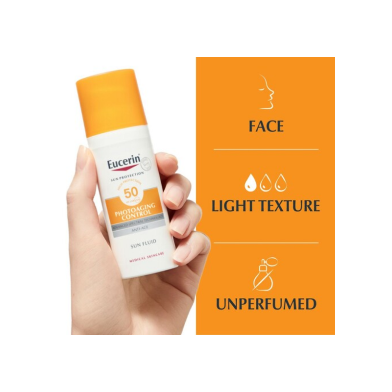 Eucerin Sun Fluid Anti-Age Face SPF50+ 50ml