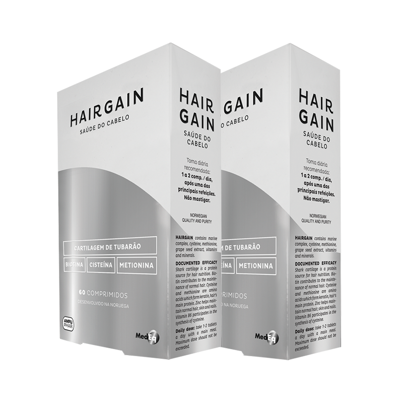 Hairgain Pack 2x60 comprimés