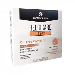 Heliocare 360º Oil-Free Compact FPS50+ Bege 10g