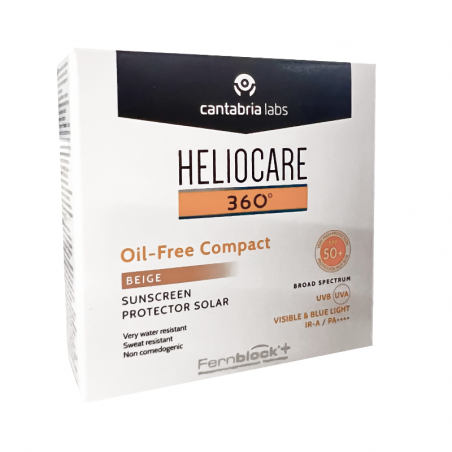 Heliocare 360º Oil-Free Compact SPF50+ Beige 10g