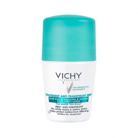 Vichy Antiperspirant Anti-Stain 48h Roll-On 50ml