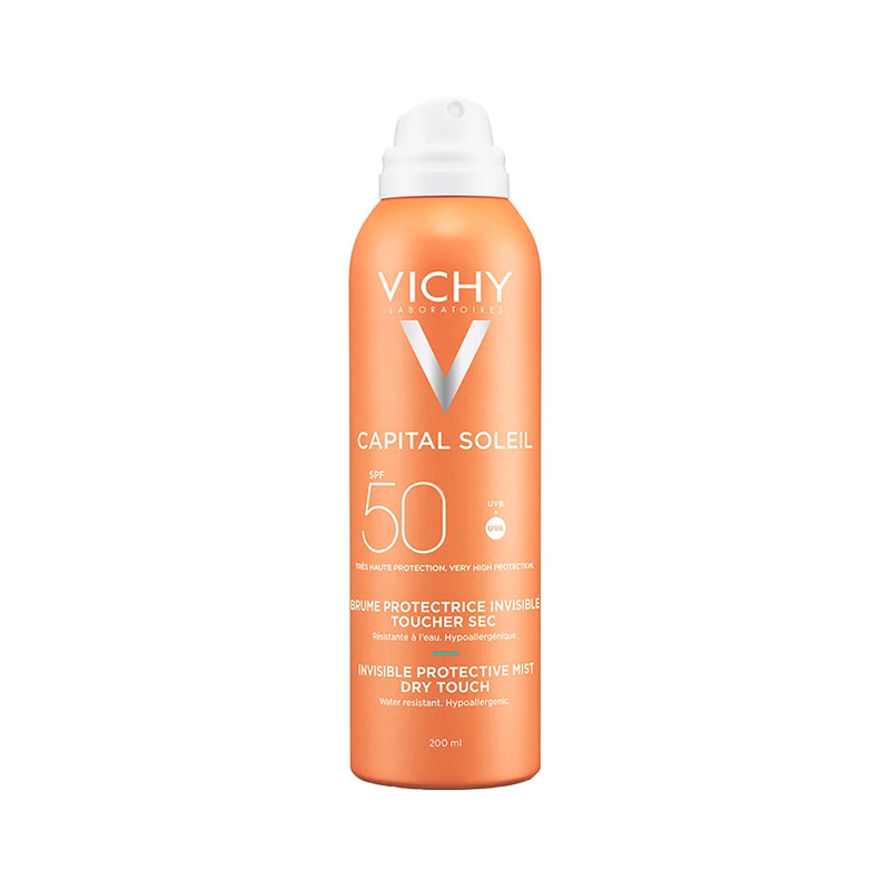 Vichy Capital Soleil Brume Protectrice Invisible Toucher Sec SPF50+ 200ml