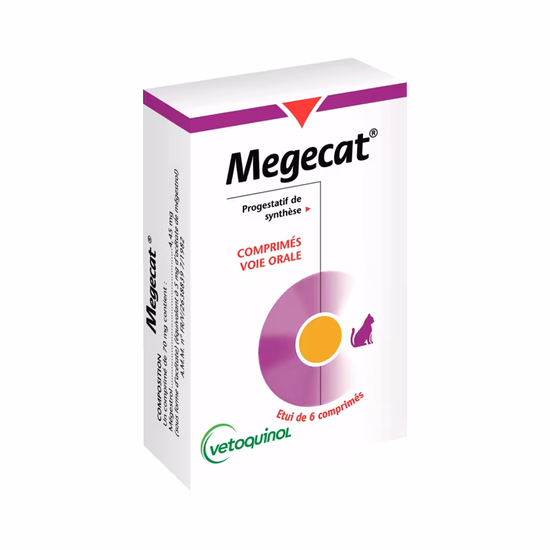 Megecat 6 comprimés