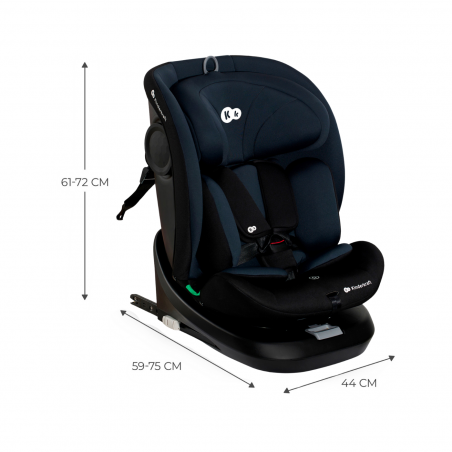 Kinderkraft I-Grow Car Seat Black