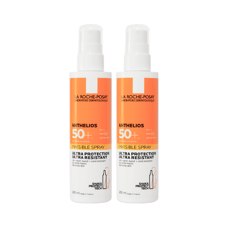 La Roche-Posay Anthelios Spray Invisible SPF50+ 2x200ml