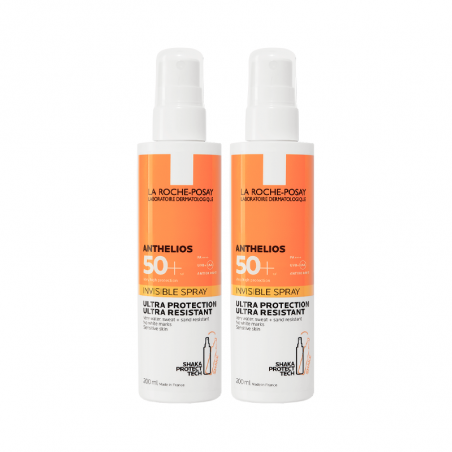 La Roche-Posay Anthelios Spray Invisível FPS50+ 2x200ml