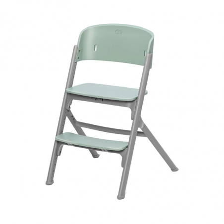 Kinderkraft Livy Chair Green + Calmee Lounge Chair Gray