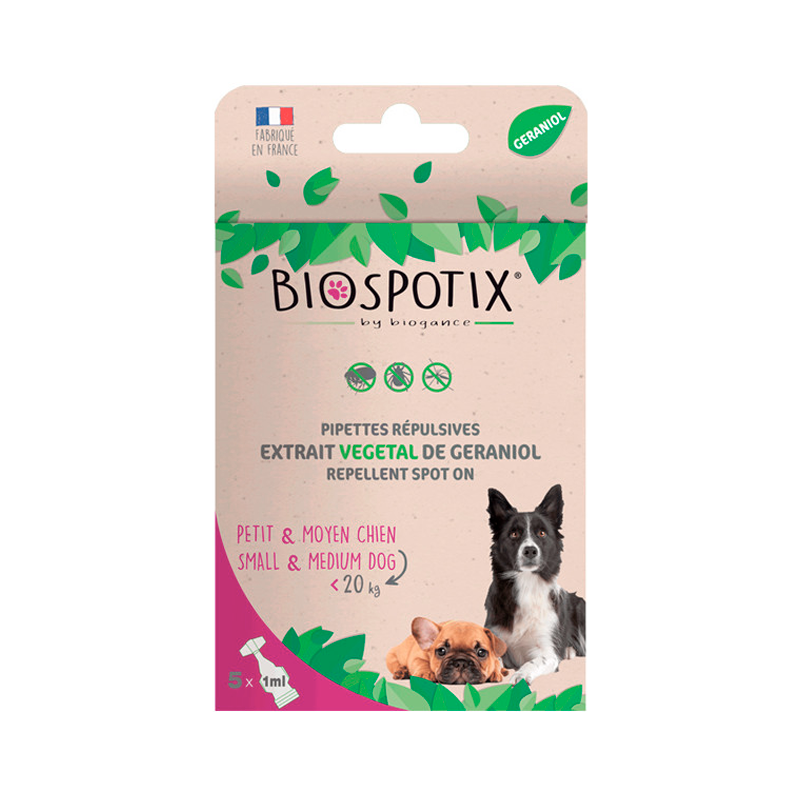 Biospotix Perro -20kg 5 pipetas