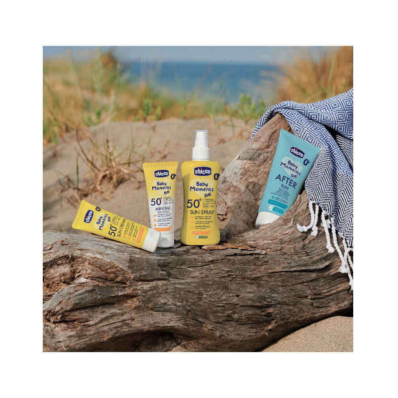 Chicco Baby Moments Crème Minérale Solaire SPF50+ 75 ml