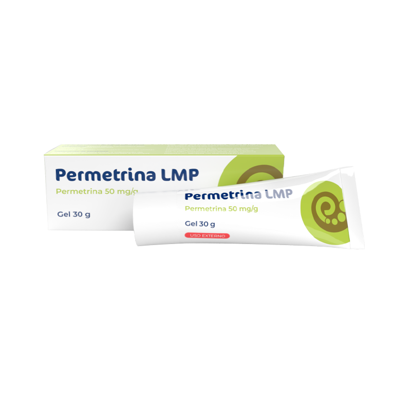 Permetrina LMP 50mg Gel 30g