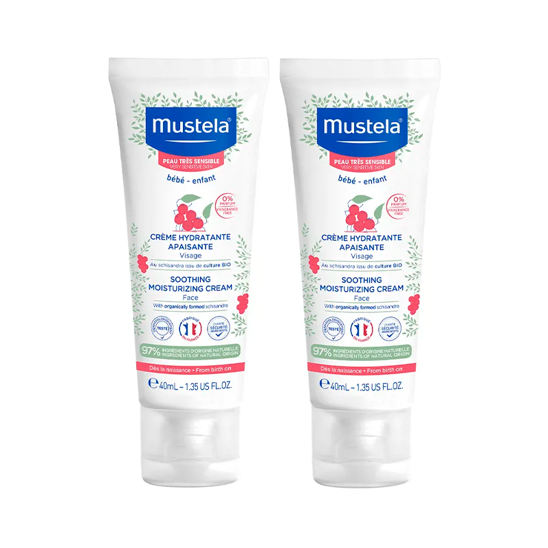 Mustela Creme Hidratante Calmante 2x40ml