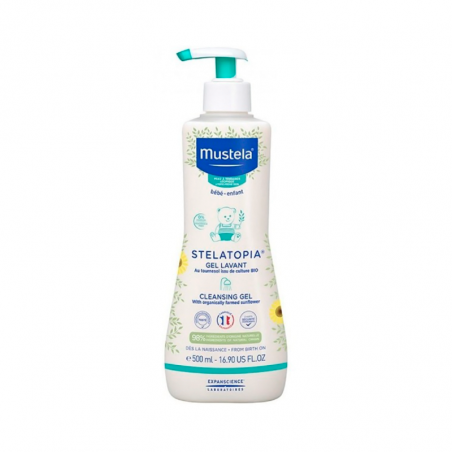 Mustela Stelatopia Gel Nettoyant 500ml