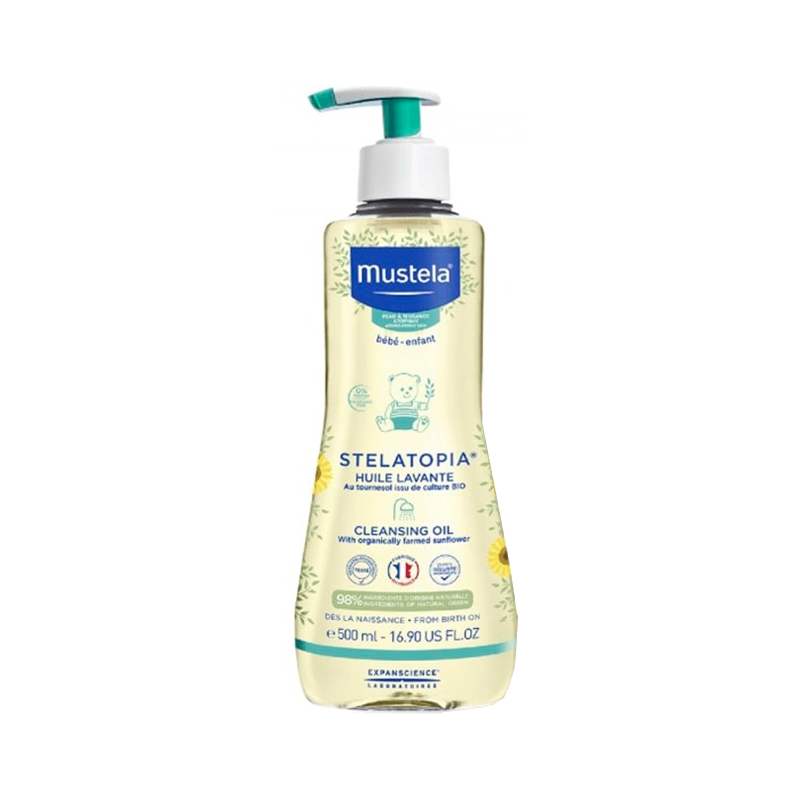 Mustela Stelatopia Óleo de Banho 500ml