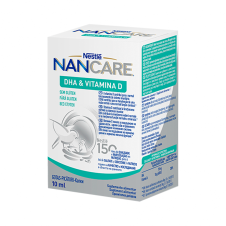Nancare DHA e Vitamina D Gotas 10ml