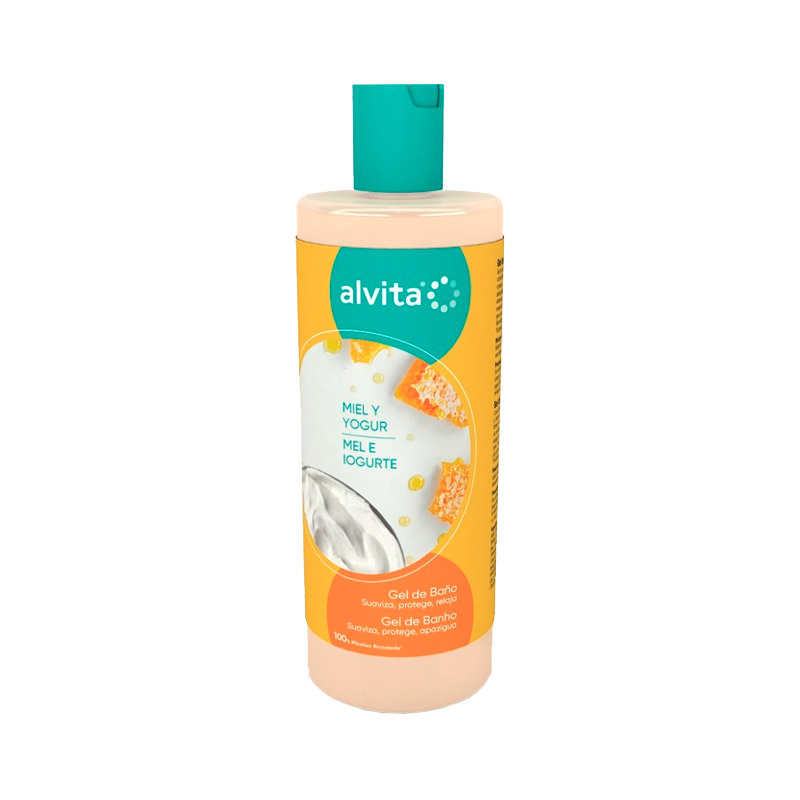 Alvita Honey and Yogurt Shower Gel 750ml