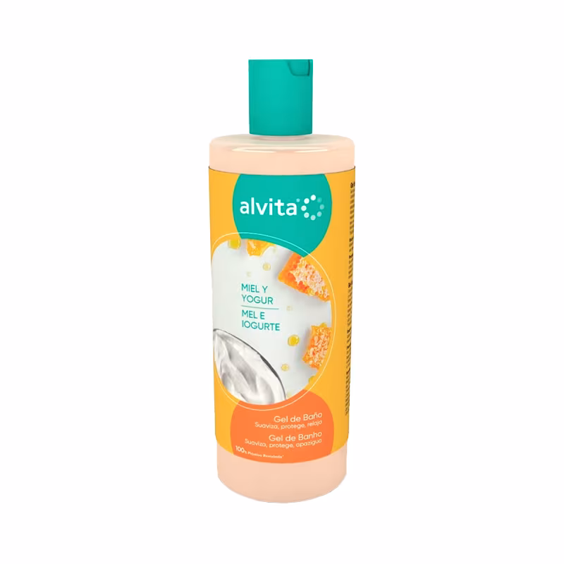 Alvita Gel de Banho Mel e Iogurte 750ml