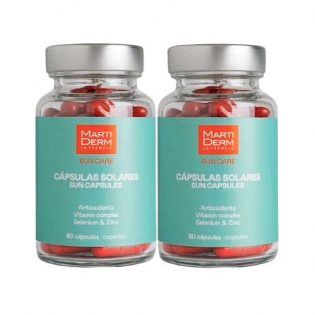 Martiderm Sun Care Capsules Solaires 2x60 gélules