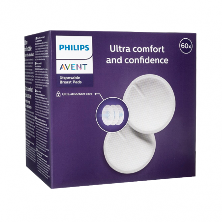 Philips Avent Ultra Comfort Discos Amamentação 60 unidades